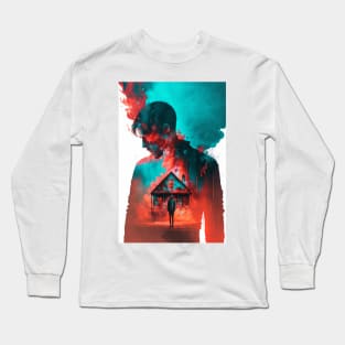 House Burning Down Long Sleeve T-Shirt